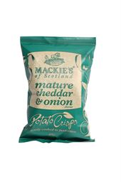 Mackie´s cheddar & onion chips (Grøn) 40 g